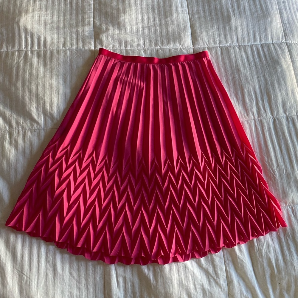 Anthropologie O by Organics pink skirt